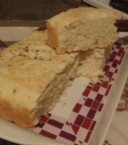 Focaccia-casera