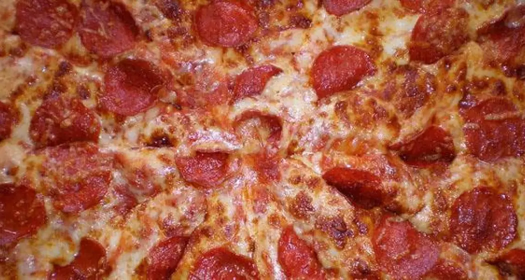 Pepperoni-pizza