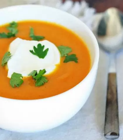 Sopa-de-crema-de-zanahorias