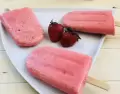 Helado de frutills y yogur