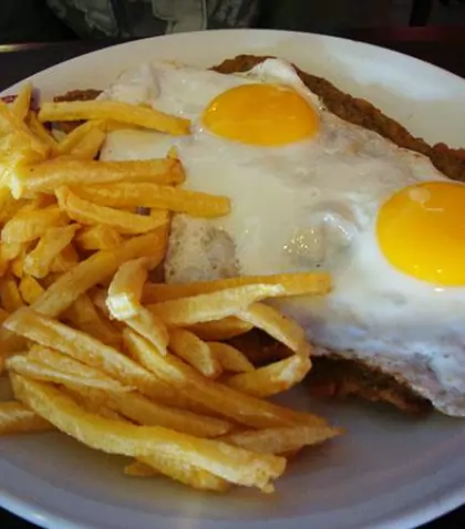 milanesa-a-caballo