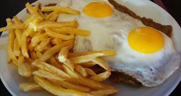 milanesa-a-caballo