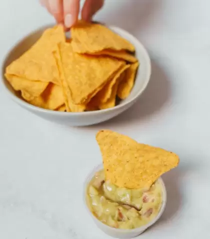 Nachos Caseros Crujientes