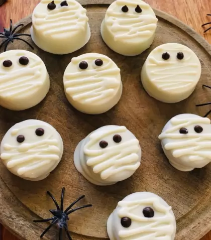 Momias de Oreo para Halloween: �Receta F�cil y Espeluznante en 30 Minutos!