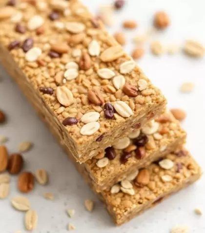 Barritas energ�ticas con avena y frutos secos
