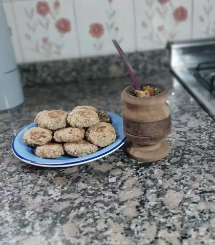 Galletas de avena s�per f�ciles, saludables y deliciosas.
