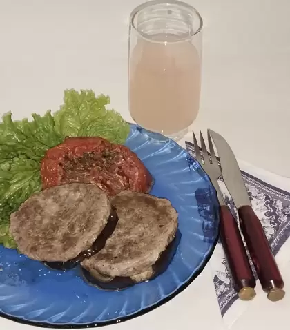 Hamburguesas Keto con Berenjenas