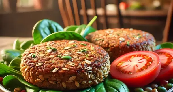 Medallones Vegetarianos de Lentejas y Avena