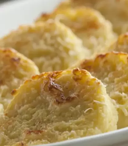 �oquis de s�mola gratinados, suaves y deliciosos.