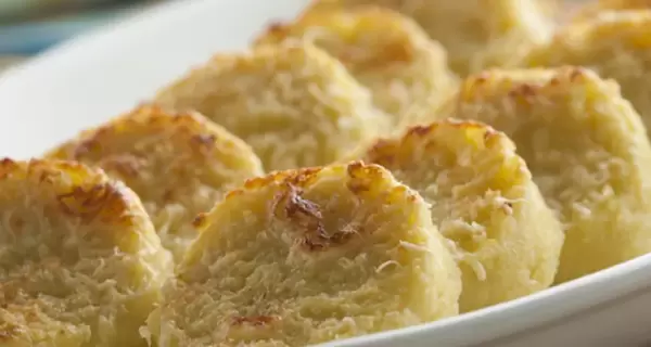 �oquis de s�mola gratinados, suaves y deliciosos.