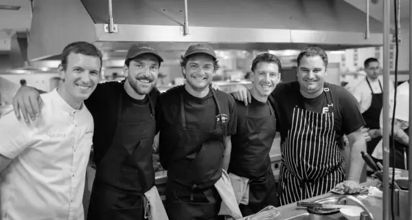 La cena aniversario de MAR Cocina Suratl�ntica en el Hotel Costa Galana