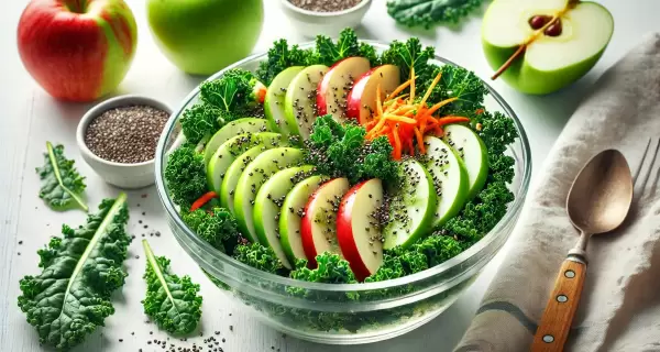 ensalada-detox-kale-manzana-chia