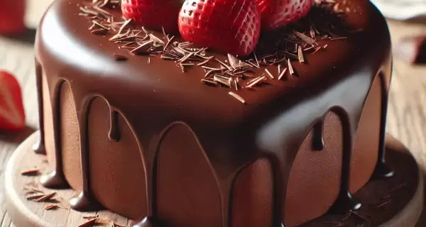 Torta coraz�n de chocolate, el postre perfecto para San Valent�n