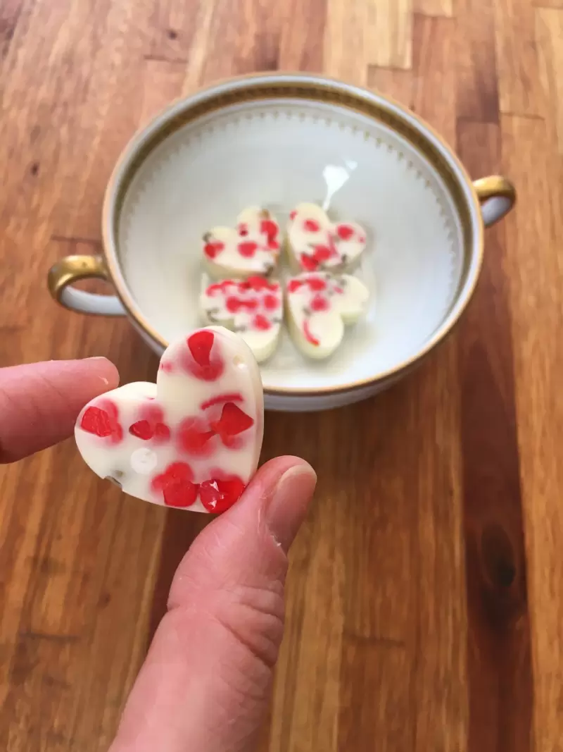 Corazones de Chocolate