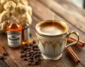 Caf� Amaretto, una combinaci�n perfecta de caf� y licor de almendras.