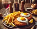 La milanesa a caballo, un �cono de la gastronom�a argentina con historia y tradici�n.