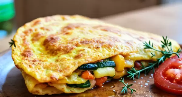 Omelette de Vegetales: Receta F�cil, Saludable y Sin Gluten