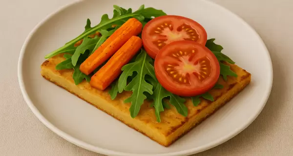 Fain� con tomate y zanahora