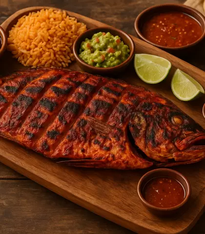Pescado zarandeado