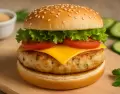Riquisimas hambruguesas de pollo