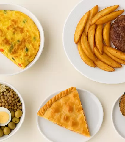 Cinco comidas f�ciles