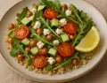 Un ensalada saludable y llenadora