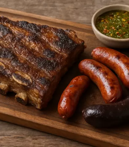 Un buen asado argentino