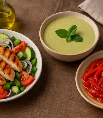 Comidas saludables y livianas