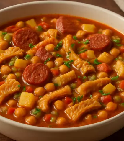 Guiso de mondongo