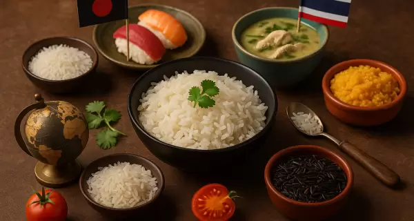 Ensalada de arroz fr�a, una receta f�cil y rendidora para los d�as c�lidos.
