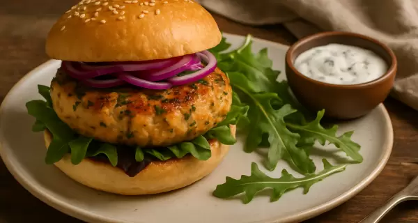 Hamburguesas de salm�n