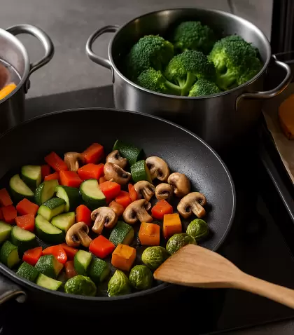 Verduras salteadas