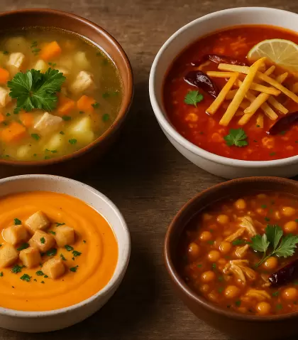 Sopas, la mejor compa��a para el fr�o