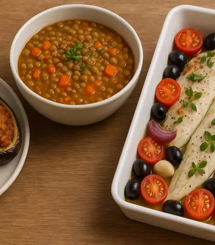 Tres platos deliciosos y livianos
