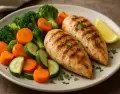Pechugas de pollo con verduras