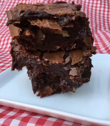 Brownie Cl�sico con Nueces