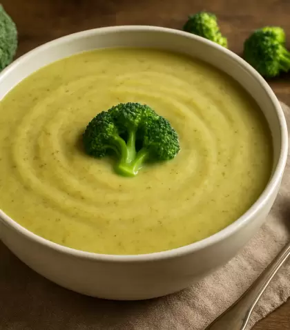 Sopa de br�coli