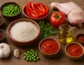 Ingredientes para una paella