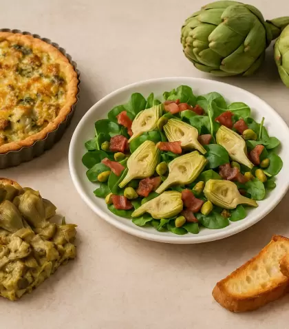 Recetas con alcaucil