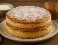 Torta de coco y dulce de leche