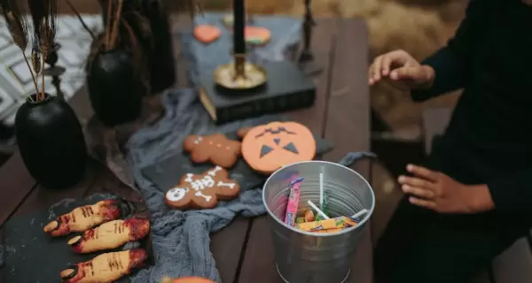 La cocina casera, los dulces y la calabaza tallada: s�mbolos clave de Halloween