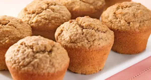 Muffin de avena y banana.