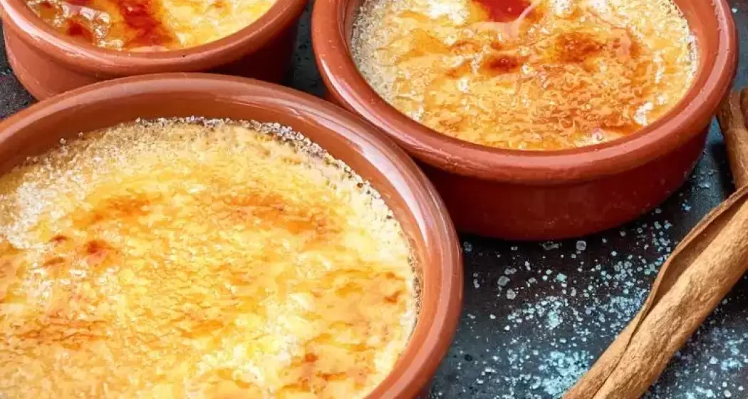 Crema catalana tradicional: receta f�cil con sabor espa�ol
