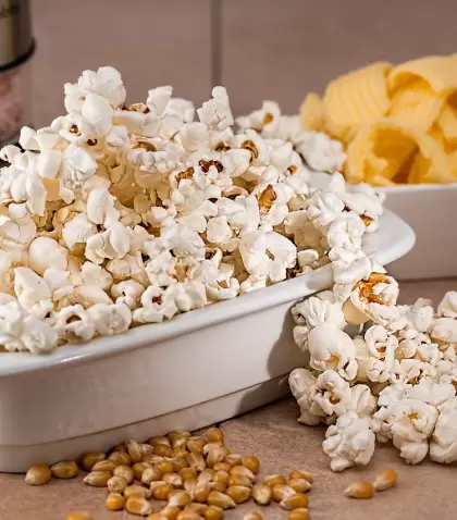 Pochoclos dulces caseros, crocantes y listos en minutos para compartir en familia.