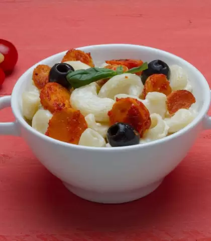 Ensalada de fideos: fresca, econ�mica y perfecta para la mesa navide�a.