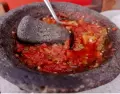 Salsa criolla navide�a: fresca, colorida y perfecta para acompa�ar carnes.