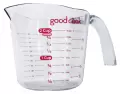 Gu�a visual de equivalencias entre tazas y mililitros para cocinar