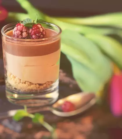 Postre navide�o f�cil y r�pido para la mesa dulce.