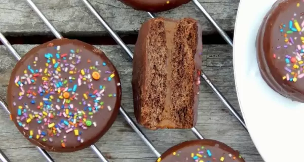 Alfajores navide�os caseros para la mesa dulce