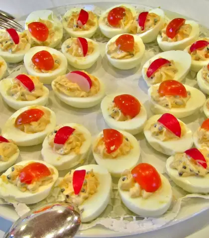 Entrantes simples para empezar la mesa de fin de a�o